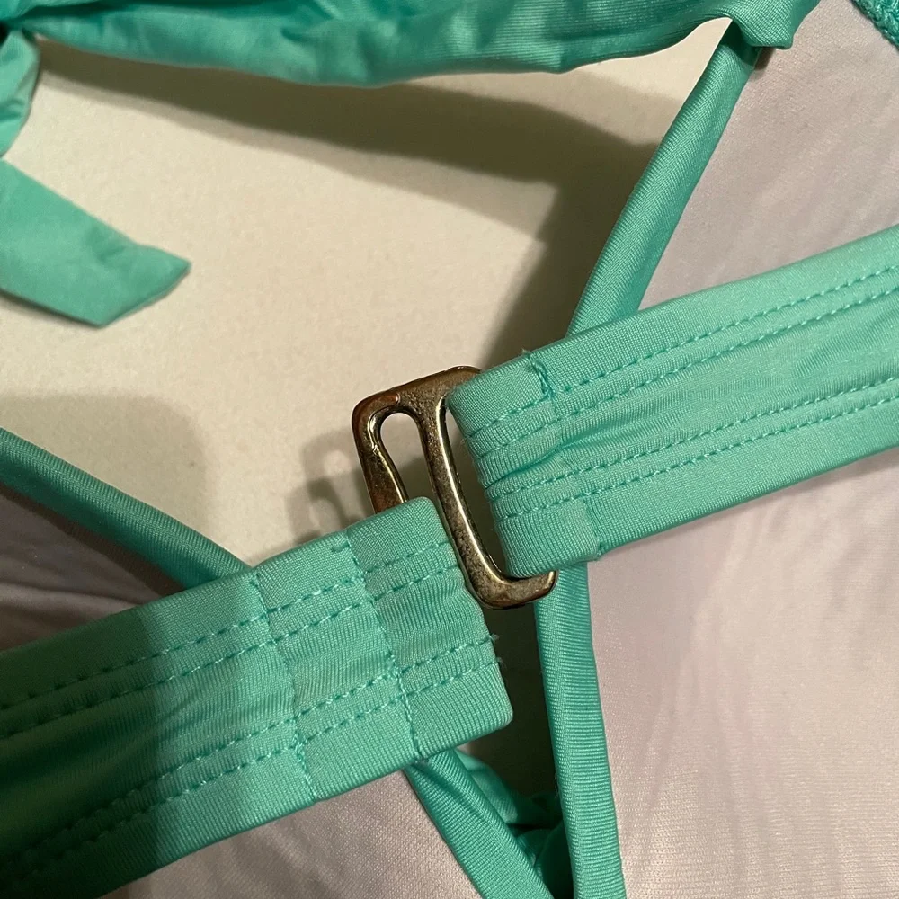 Target Halter Mint Bikini Top